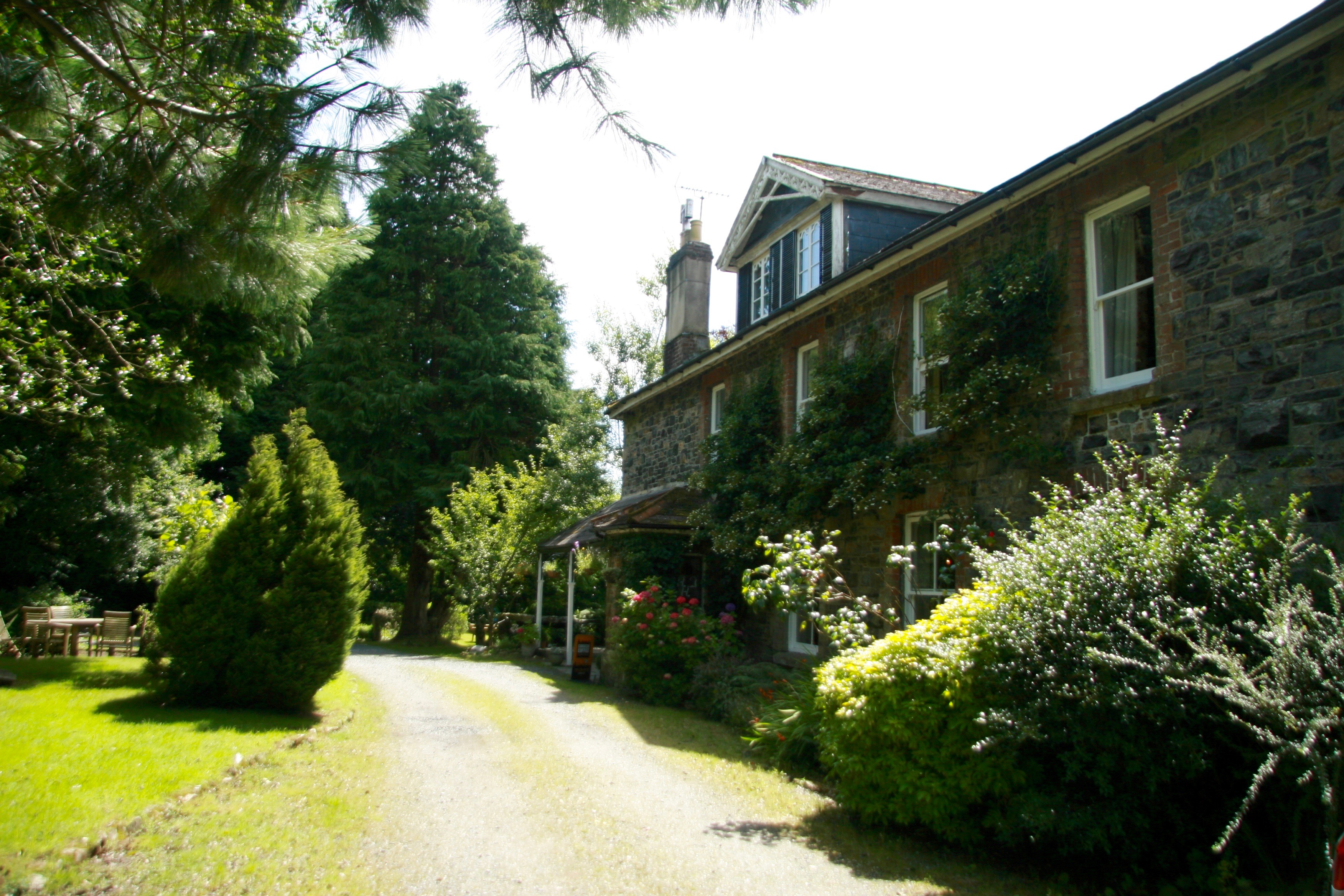 Lydford House (side) Lydford House Hotel on the edge of Dartmoor